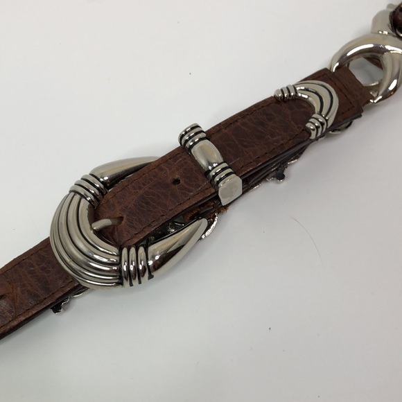 Captiva Collectibles leather and metal belt - Picture 5 of 8